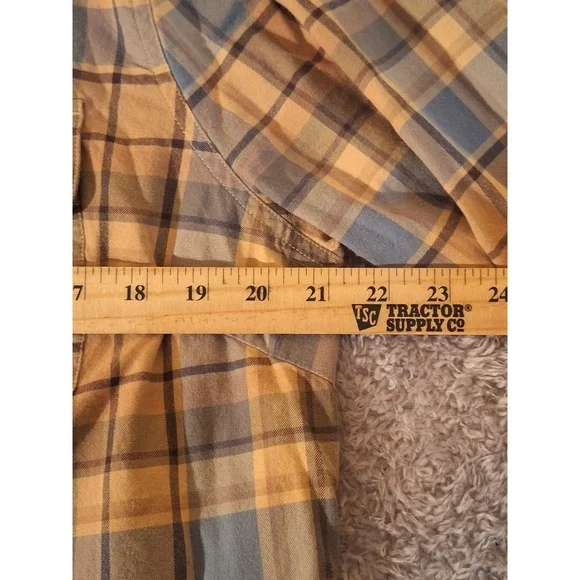 Lauren Ralph Lauren Plaid Button Down Shirt Men's Long Sleeve Casual Outdoor - Picture 8 of 12